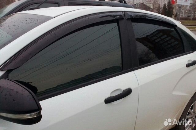 Каркасные шторки на Весту