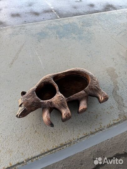 Деревянная мелочница