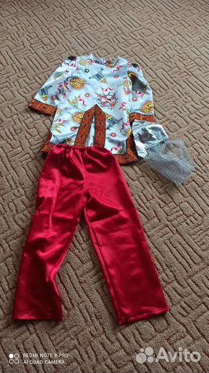 Костюм богатыря 122-128