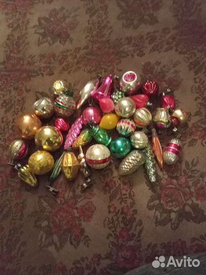 Елочные игрушки СССР