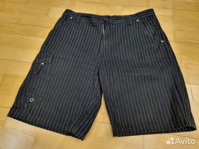 Шорты-бермуды мужские черные