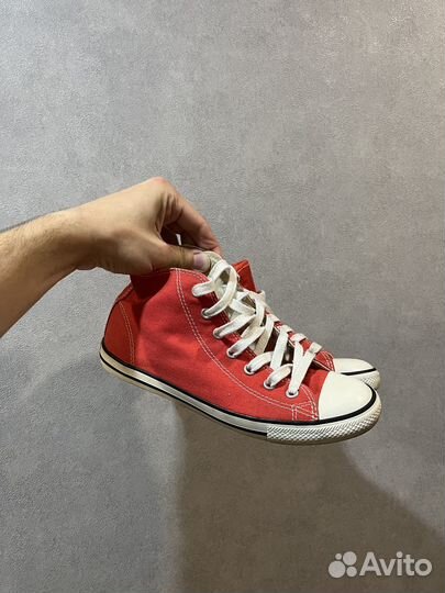 Converse кеды красные