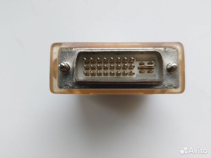 Переходник DVI-A штекер 24+5-pin на VGA 15-pin