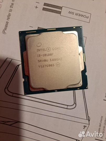 Процессор intel core i3 10100f lga1200