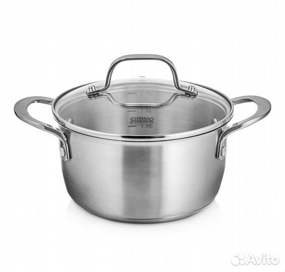 Новая Кастрюля Esprado Fuerte, 3.6 л, д. 20 см