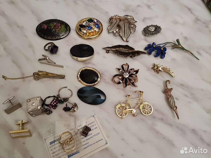 Бижутерия, броши, СССР