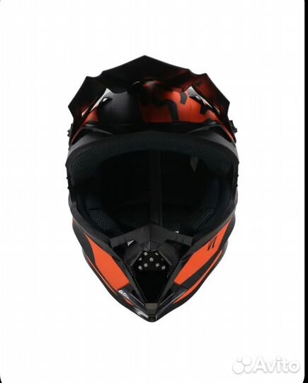 Кроссовый шлем fox