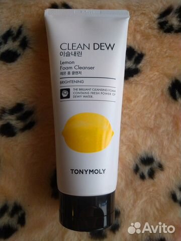 Пенка для умывания Tony Moly лимон