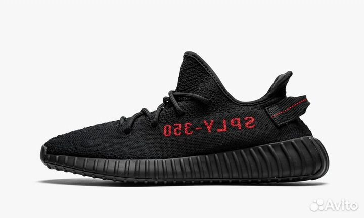 Yeezy Boost 350 V2 Black Red (12 US - 46 2/3 EUR)