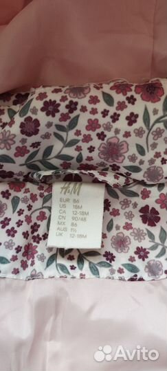 Куртка H&M для девочки 86