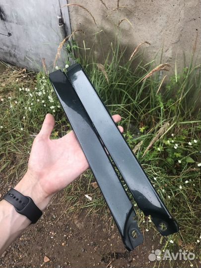 Реснички под фары audi a6 c4