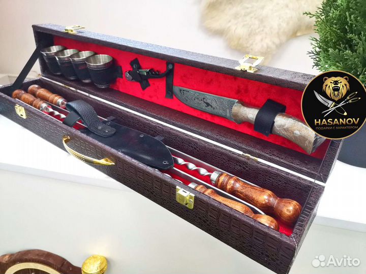 Шашлычный набор подарочный