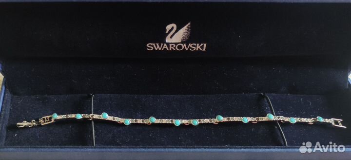 Swarovski браслет с бирюзой