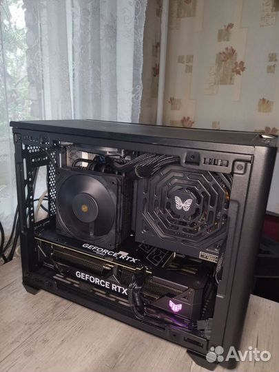 Mini itx компьютер RTX4060ti TUF