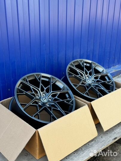 Диски HRE FF10 R20 5x108 графит Tugella Exeed