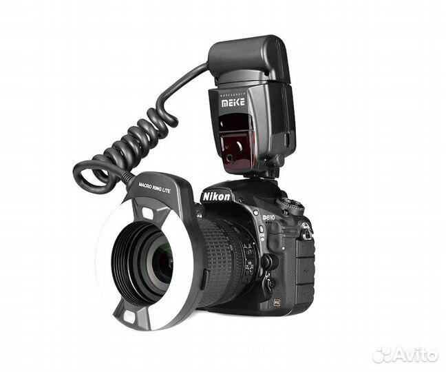 Кольцевая макро фото вспышка MK-14EXT Nikon Canon