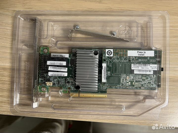 LSI 9364-8i SAS 3108 +cache card 1Gb
