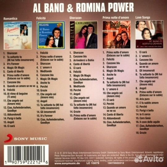 Al Bano & Romina Power / Original Album Classics