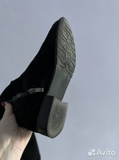 Ботфорты замшевые женские 37 размер