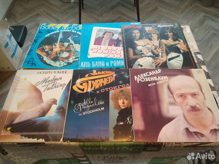 Виниловые грампластинки СССР