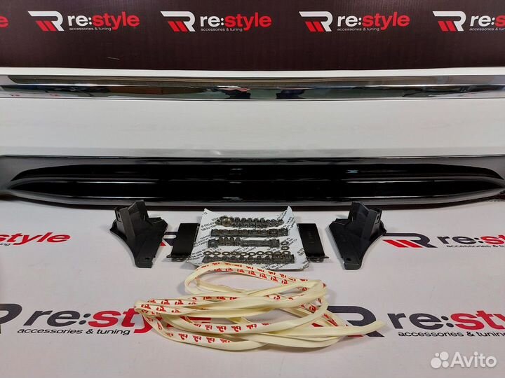 Передняя губа Toyota Land Cruiser 200 R2383