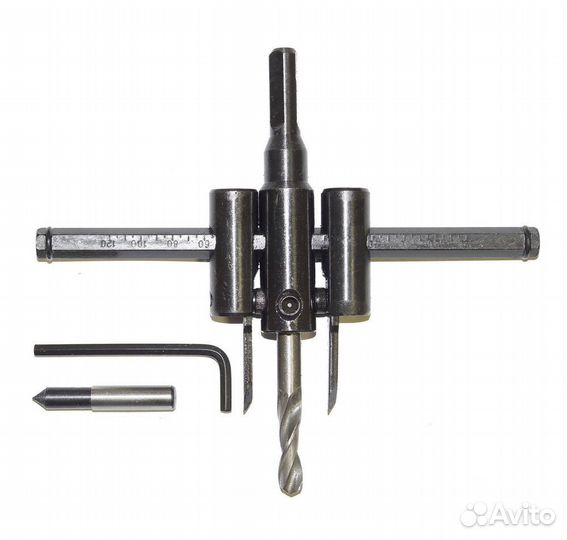 Сверло по дереву круговое 30-130 мм 