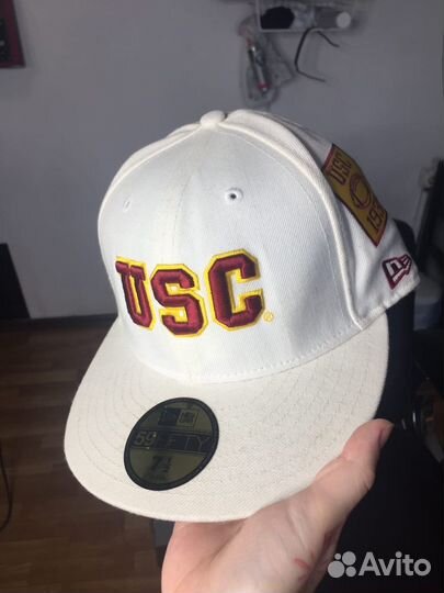 Кепка NEW ERA 59fifty белая 59,6 см