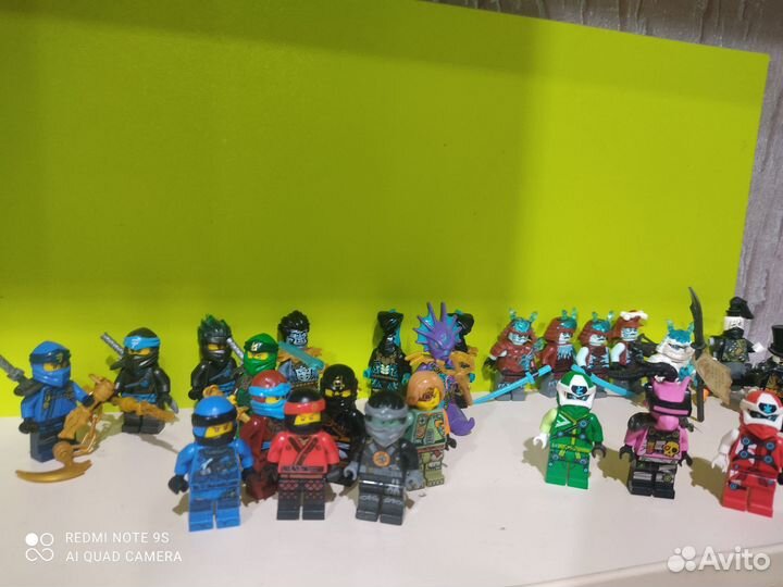 Lego Ninjago/marvel minifigures