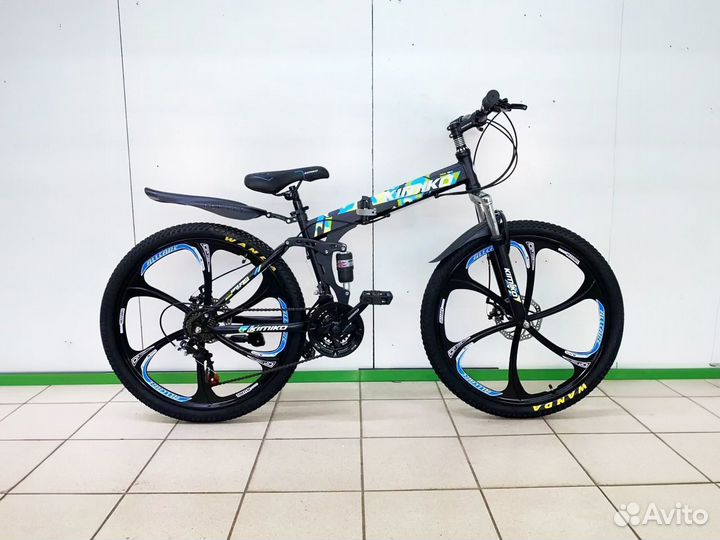 Новый велосипед на литых дисках