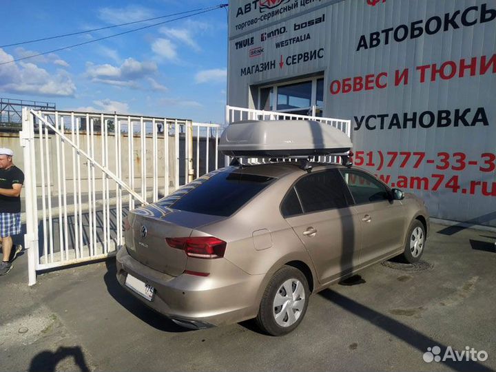 Багажник автобокс на крышу автомобиля Хаммер Humme