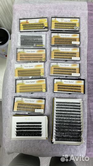 Ресницы пучки