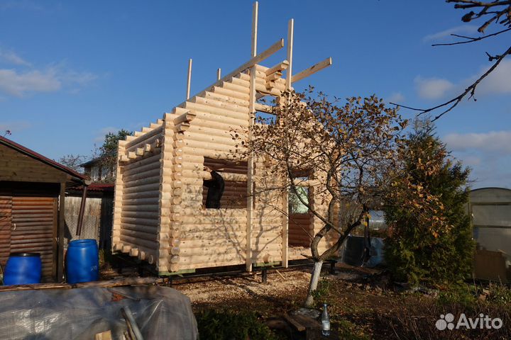 Сруб дачного Домика