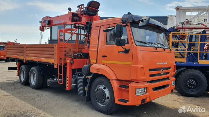КамАЗ 65115-3094-50 с КМУ, 2023