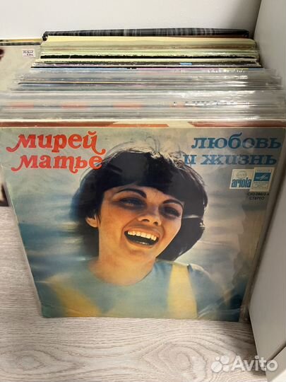 Виниловые пластинки СССР 22шт для изделий