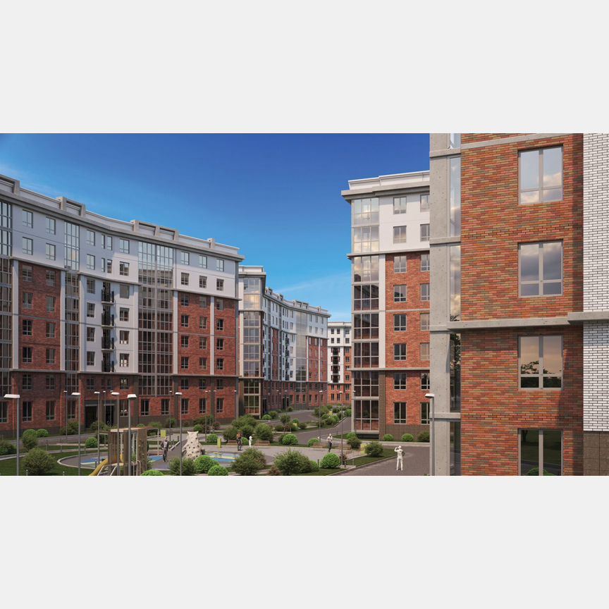 2-к. квартира, 51,5 м², 6/8 эт.