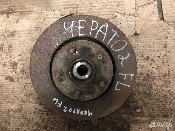 Kia cerato 2 кулак поворотный