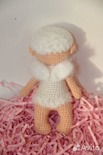 Игрушка Ангел вязаный