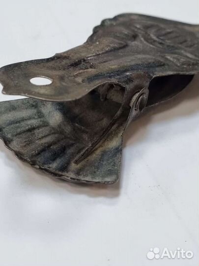 Старинный Зажим для бумаг, денег 