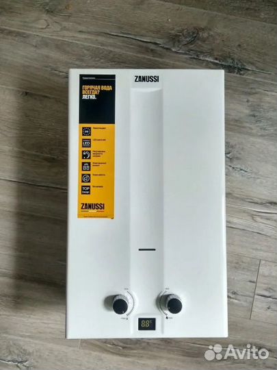 Газовый водонагреватель Zanussi GWH 10 Fonte