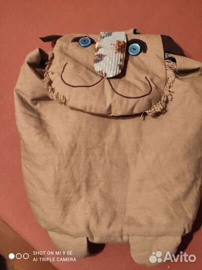 Рюкзак тканевый детский