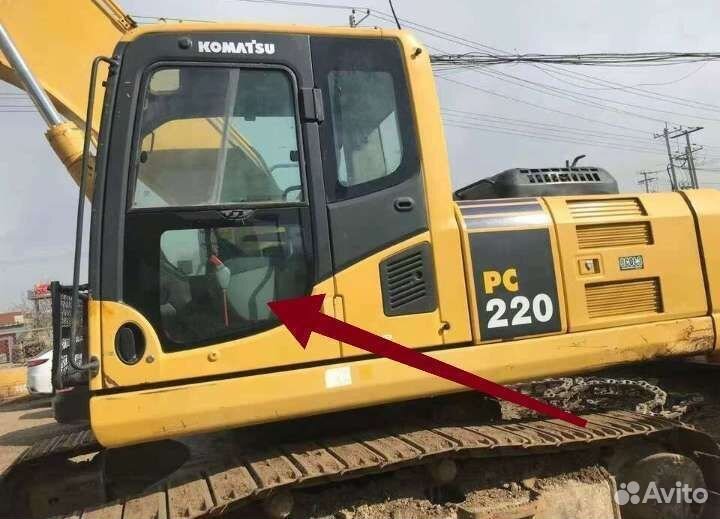 Komatsu pc 200,300,400/8 стекло лобовое