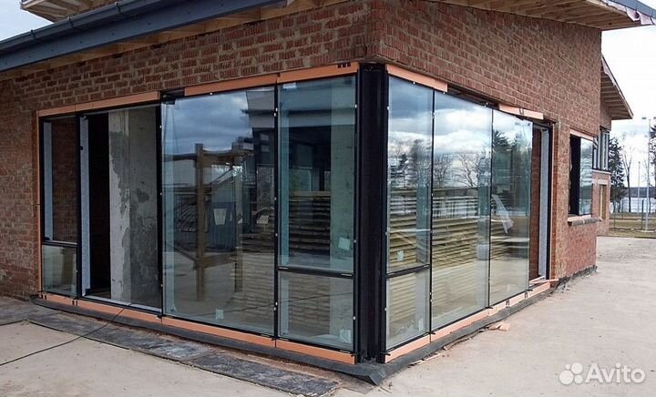 Алюминиевые окна в дом