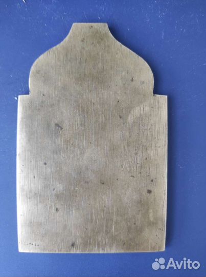 Икона меднолитая 6эмалей