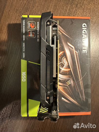 Видеокарта gtx 1650 4gb