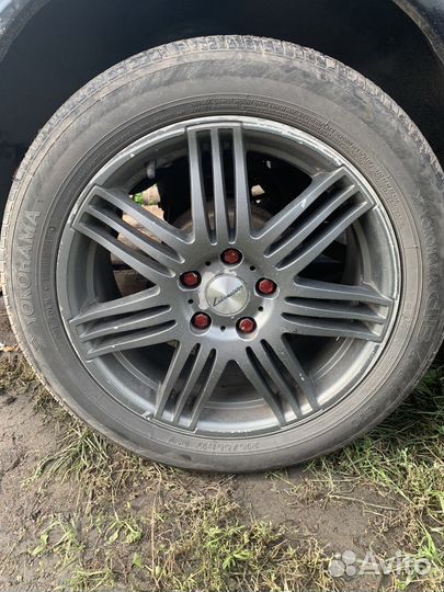 Колеса на летней резине r17 5x114.3