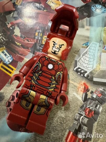 Lego Hulk Buster плюс Iron Man sh167