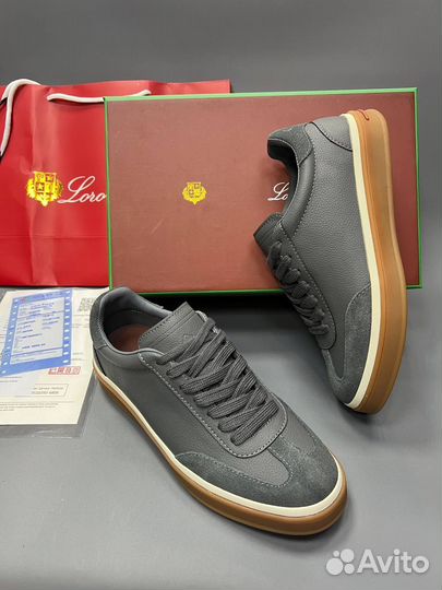 Кроссовки Loro Piana натуральная кожа