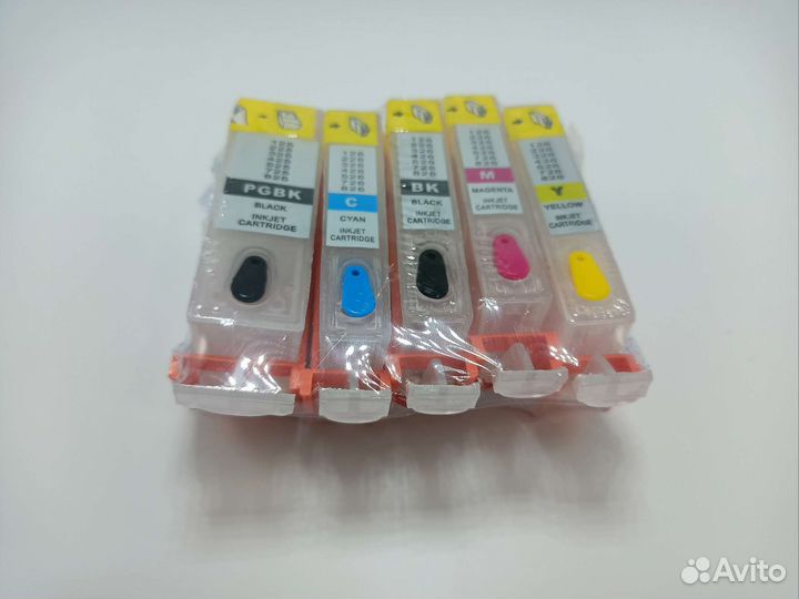 Перезаправляемые картриджи Canon