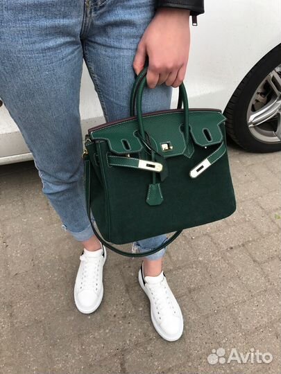 Сумка hermes натуральная кожа