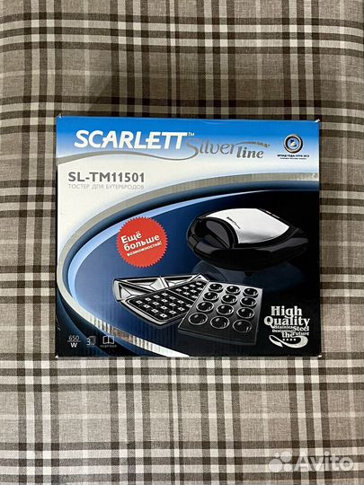 Мультипекарь тостер вафельница Scarlett SL-TM11501
